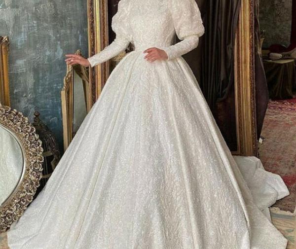 عکس لباس عروس پوشیده جدید