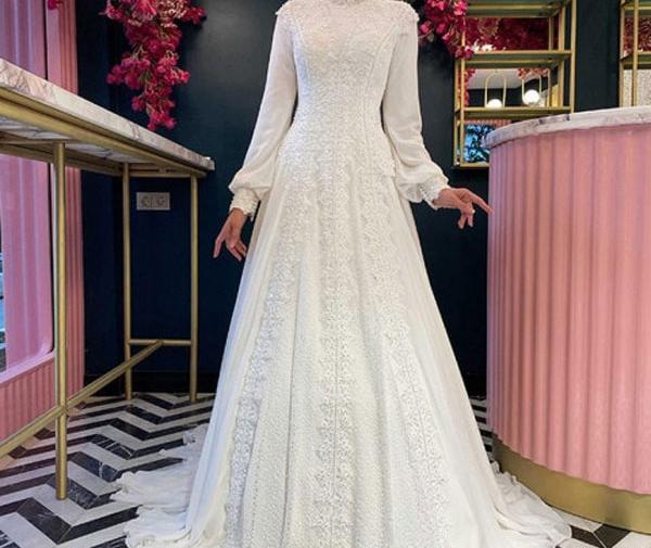 عکس لباس عروس پوشیده جدید