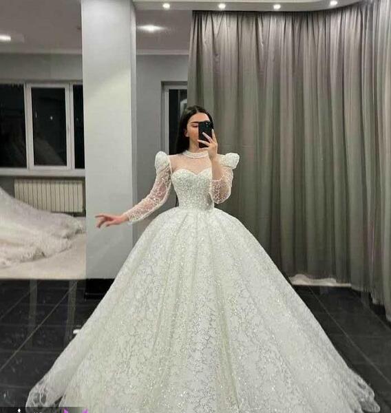 عکس لباس عروس پوشیده جدید