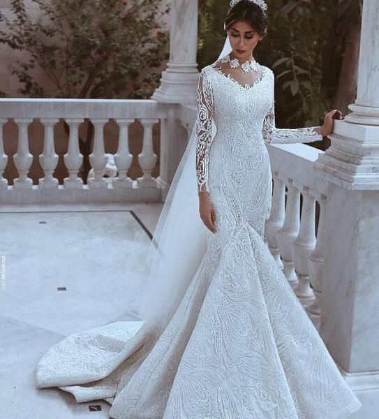 عکس لباس عروس کاملا پوشیده
