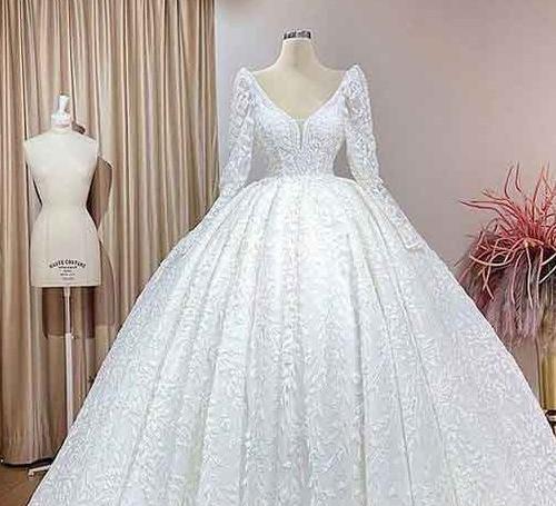 عکس مدل لباس عروس پوشیده