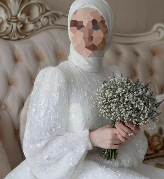 عکس لباس عروس نیمه پوشیده