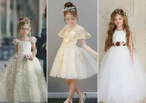 عکس دختر لباس عروس پوشیده