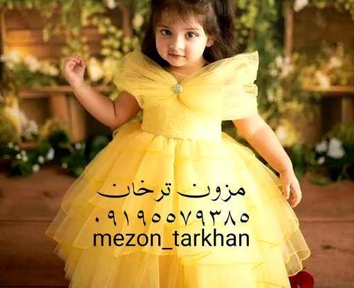 عکس لباس عروس بچه گانه پفی