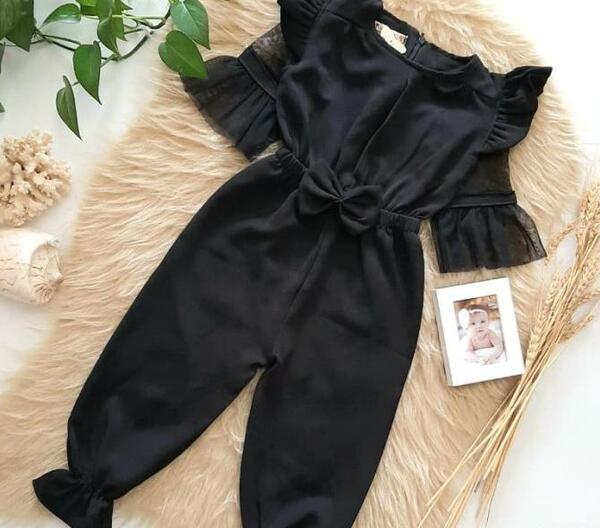 عکس لباس عروس بچه گانه مشکی