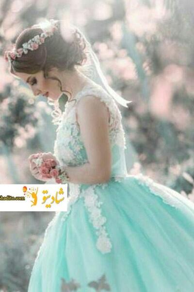 عکس لباس عروس ابی جدید