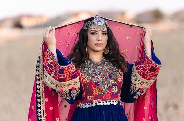 عکس لباس عروس افغانی ها