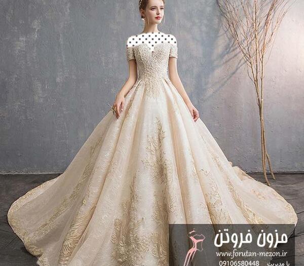عکس لباس عروس رنگ آبی