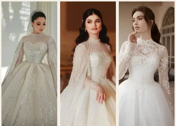 عکس لباس عروسی کره ای