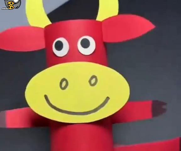 عکس کاردستی گاو
