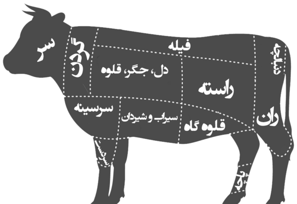 عکس قلوه گاه گاو