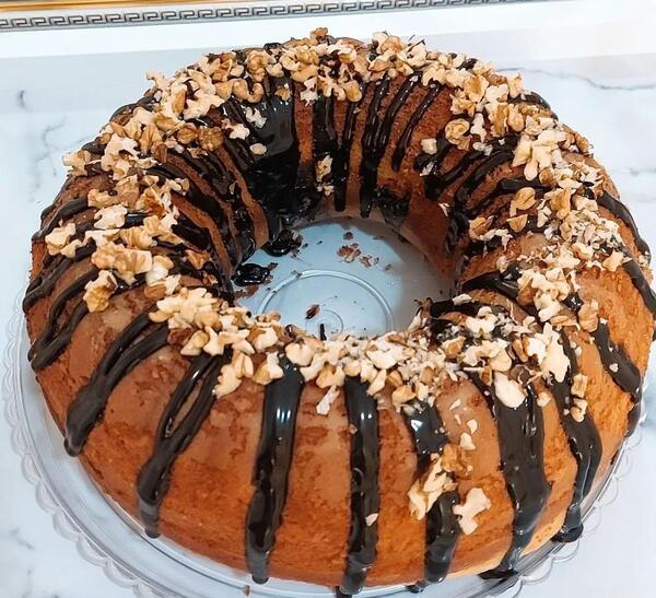 دانلود عکس کیک ساده خانگی