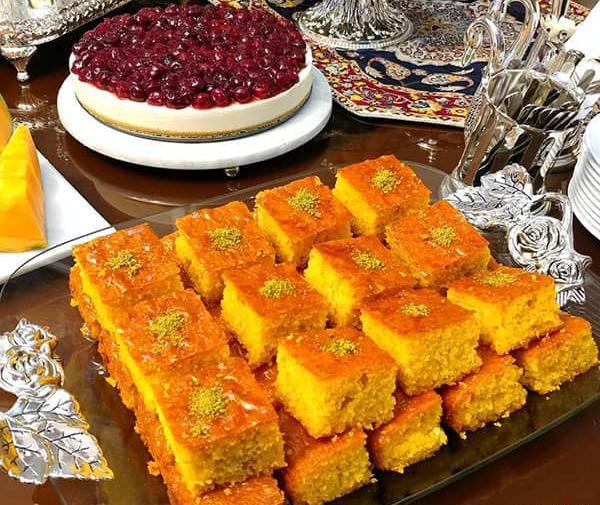 دانلود عکس کیک ساده خانگی