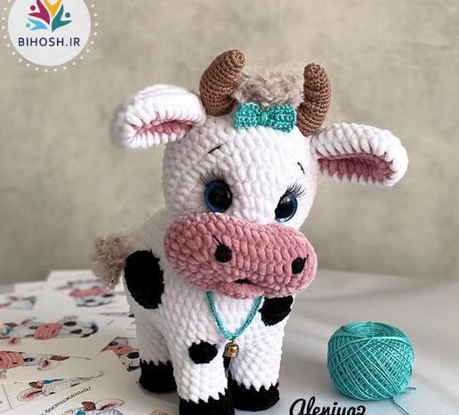 عکس عروسک گاو بزرگ