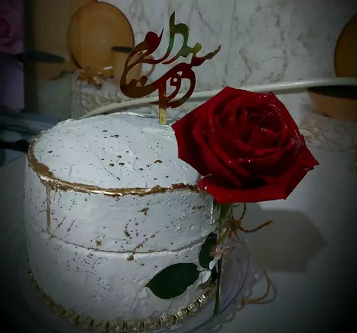 عکس کیک برای سالگرد عقد