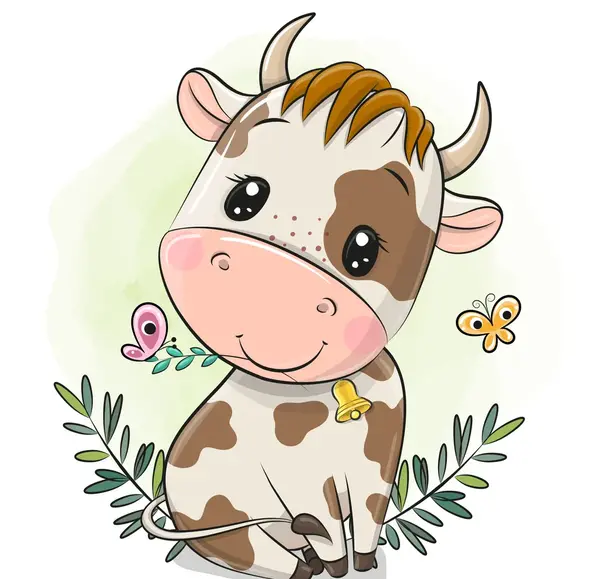عکس گاو نقاشی شده