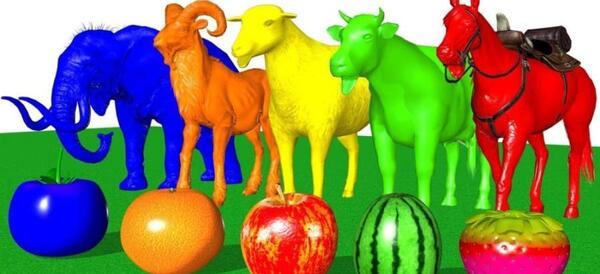دانلود عکس گاو خنده دار