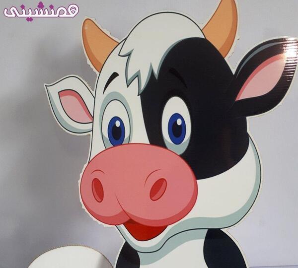 عکس کارتونی گاو نر