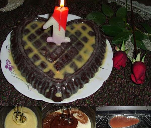 عکس کیک شکلاتی برای تولد