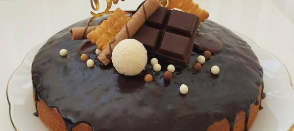 عکس کیک شکلاتی برای تولد