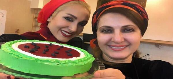 عکس کیک شب یلدا دخترانه