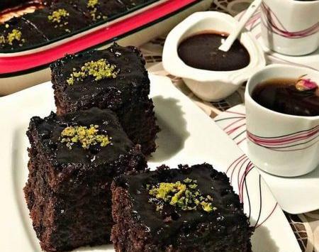عکس های کیک شکلاتی خیس