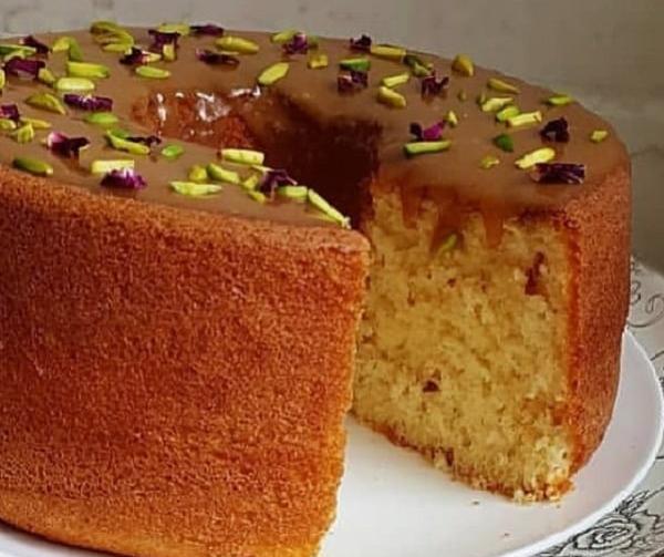 عکس کیک شیری