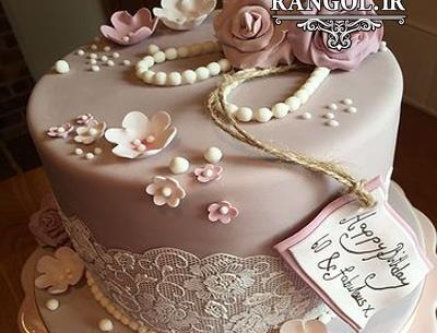 عکس کیک عقدی