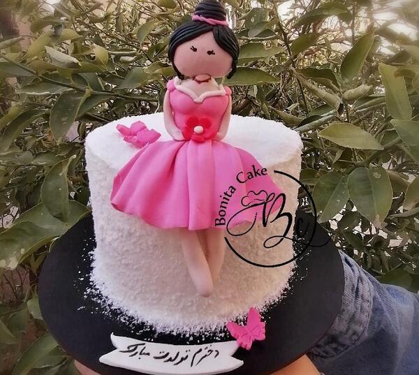 عکس مینی کیک عروسکی