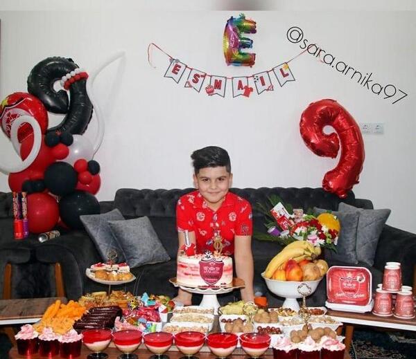 عکس کیک فوتبالی پرسپولیس