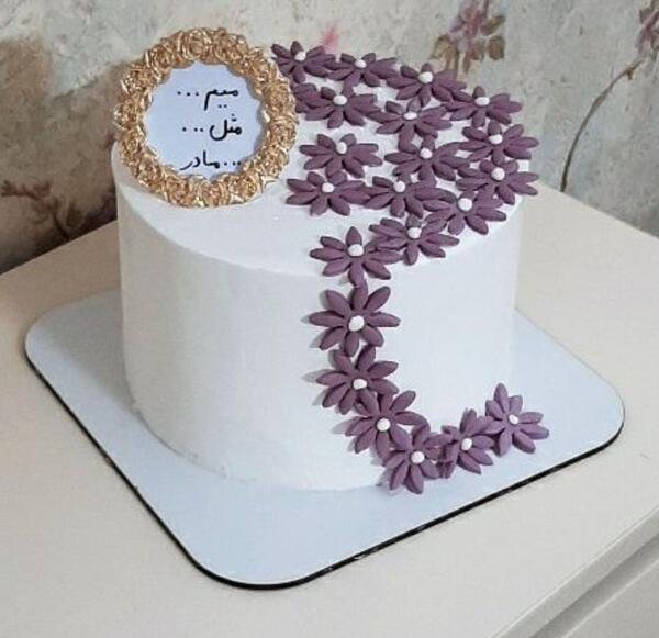 عکس کیک فوندانتی