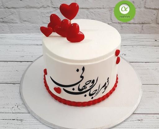 عکس کیک بدون فوندانت