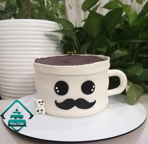 عکس کیک فنجانی تولد