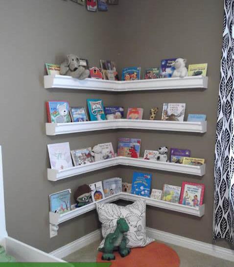 عکس کتابخانه برای اتاق