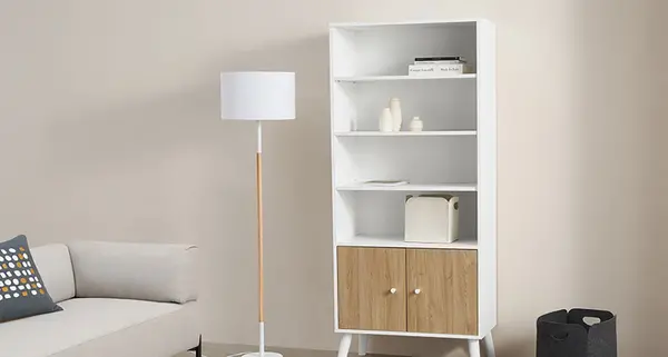 عکس کتابخانه ساده