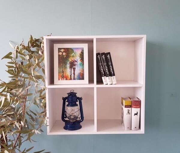 عکس کتابخانه دیواری