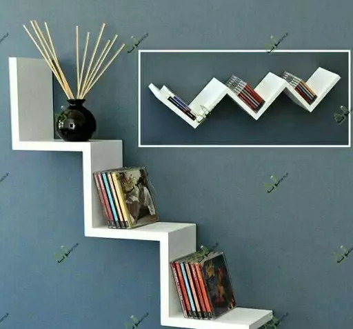 عکس کتابخانه دیواری