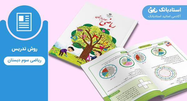 عکس جلد کتاب ریاضی سوم دبستان