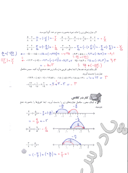 عکس کتاب ریاضی هشتم فصل اول