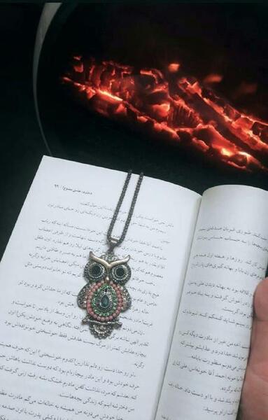 عکس کتاب خواندن فیک