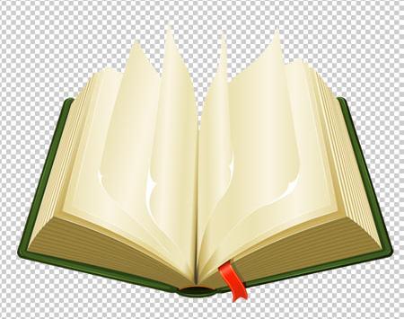 عکس کتاب باز شده کارتونی