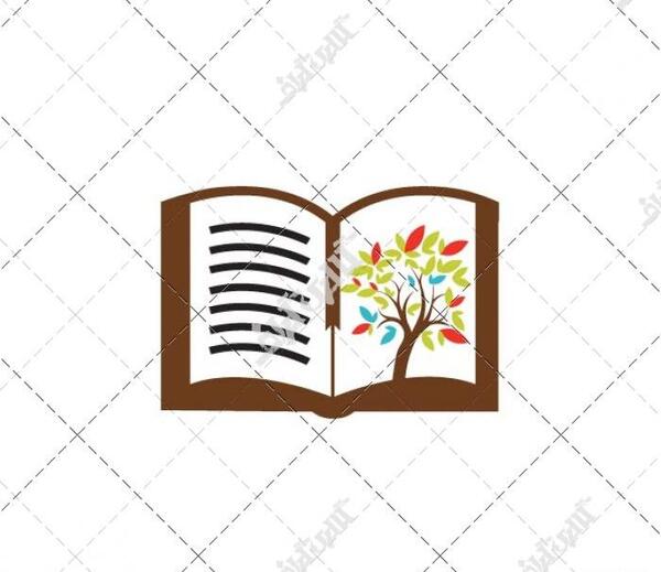 عکس نقاشی کتاب باز شده