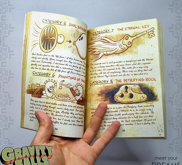 عکس کتاب جادویی آبشار جاذبه