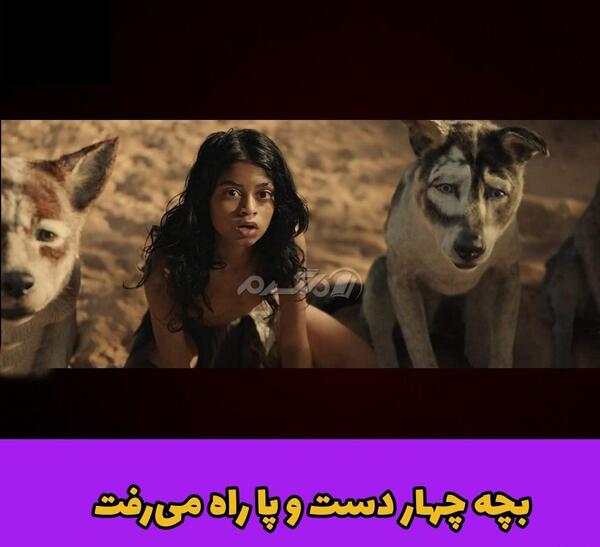 عکس موگلی کتاب جنگل