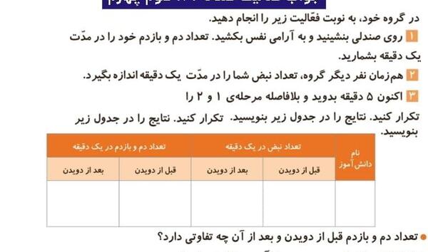 عکس کتاب ریاضی چهارم صفحه ۸۹