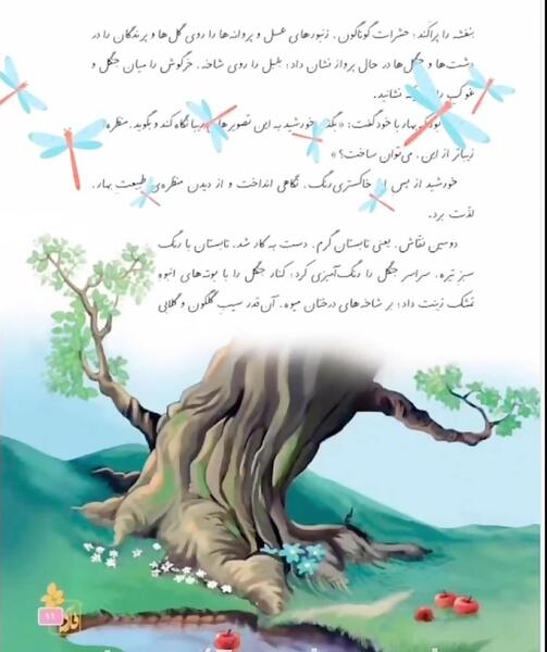 عکس کتاب فارسی چهارم دبستان
