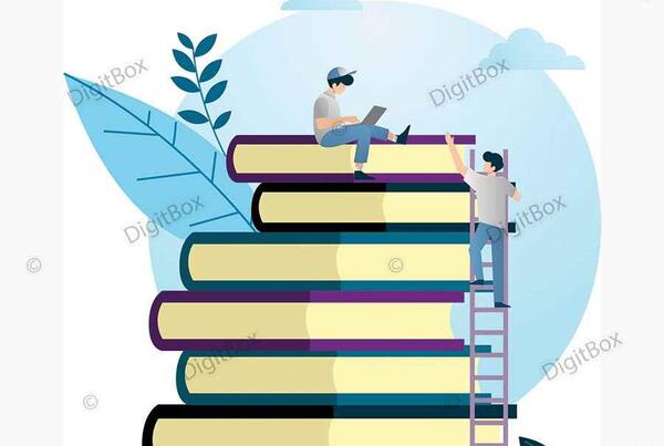 عکس کتابخوانی فانتزی