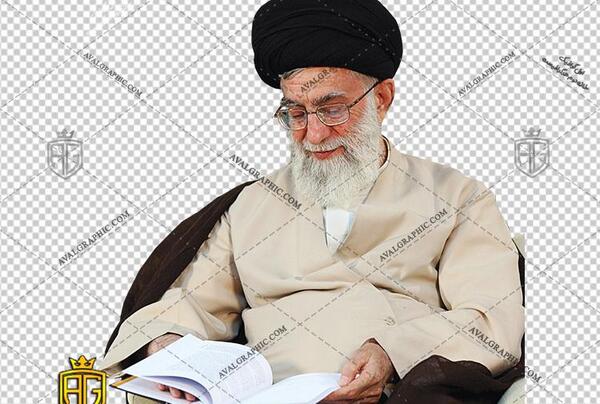عکس کتابخوانی رهبری