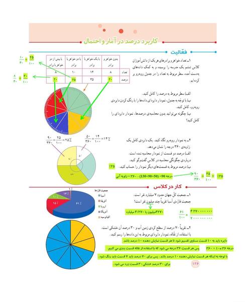 عکس کتاب ریاضی ششم صفحه ۲۷