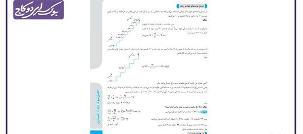 عکس کتاب ریاضی ششم صفحه ۱۰۱